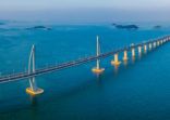 Aerial View Of Hong Kong-Zhuhai-Macao Bridge