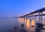 Shenzhen Wan bridge in the night