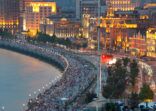 The New Bund at sunset in Shanghai, China (XXXL)